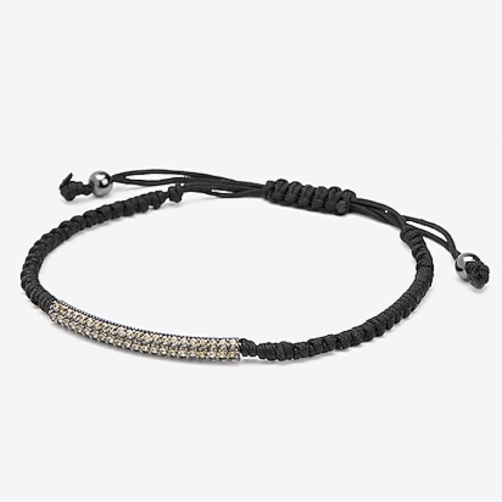 NEW Yarn Twisted Pave Bracelet